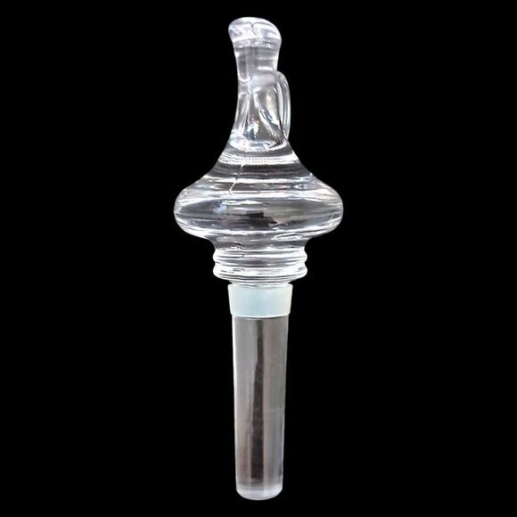 MIKASA Porto Crystal Bottle Stopper Cork Plug Wine Jug Shaped Classic Elegant - Picture 5 of 9